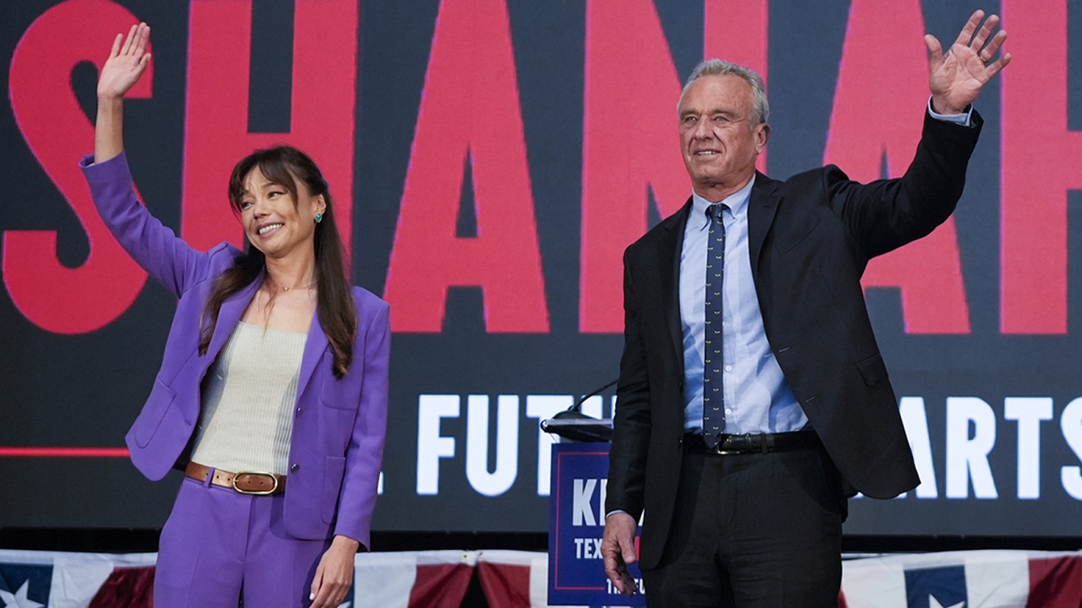 Robert F. Kennedy Jr. and Nicole Shanahan
