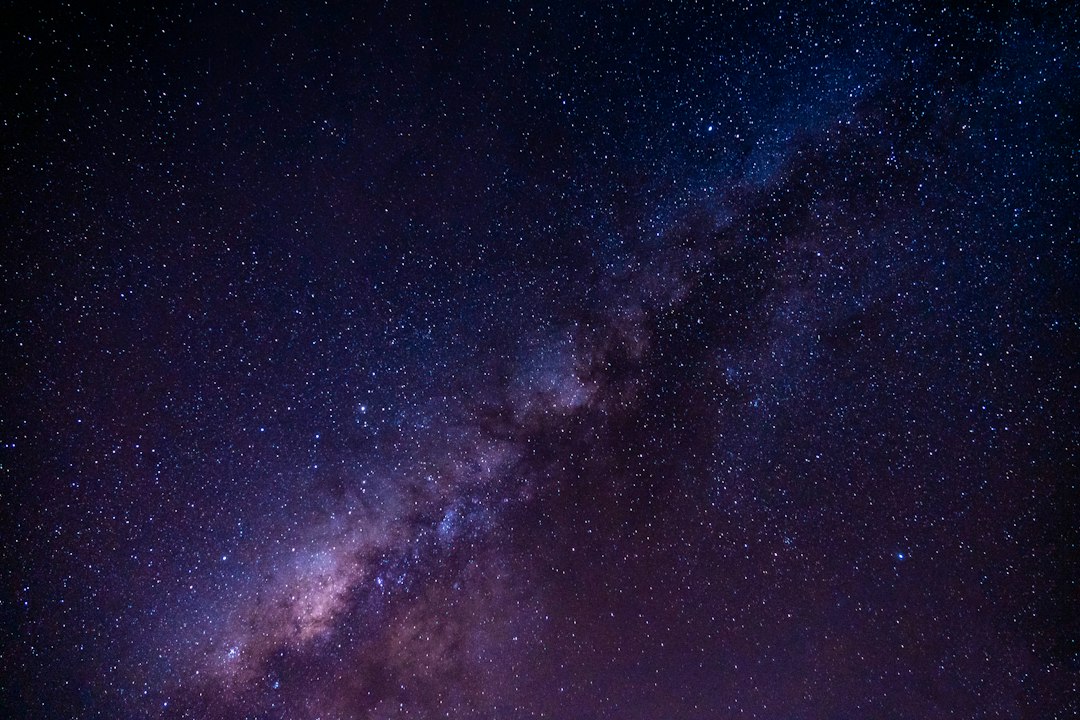 Night sky full of stars with the Milky Way